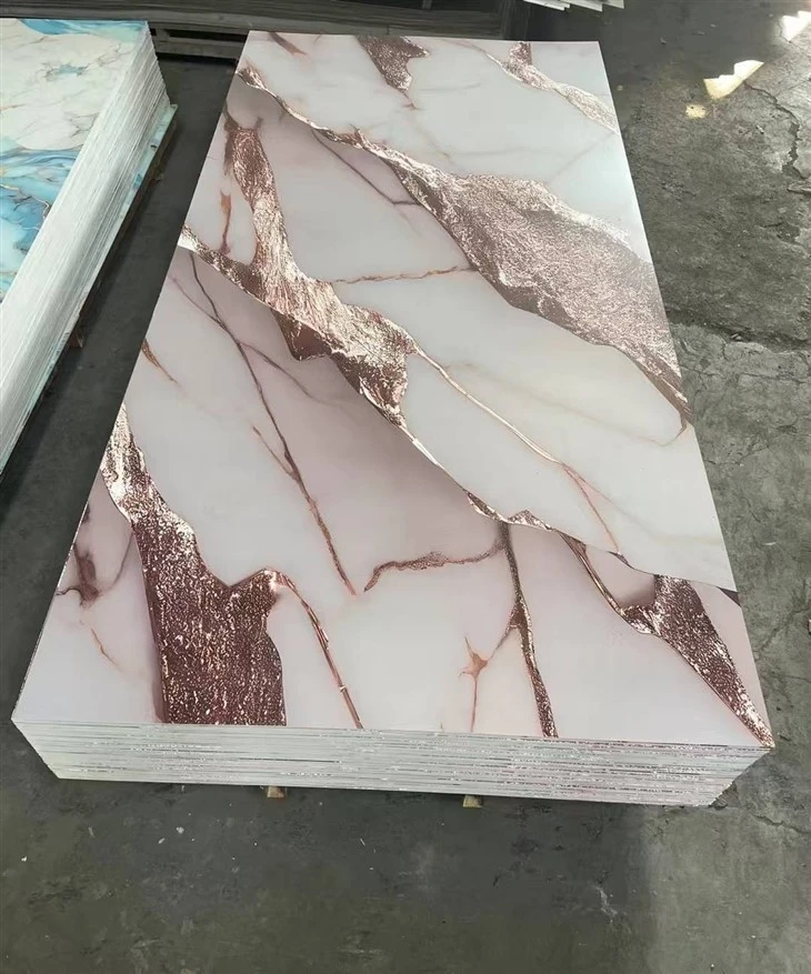 PVC Marble Wall Panel Cheap Marble Alternative Solution Bathroom best
