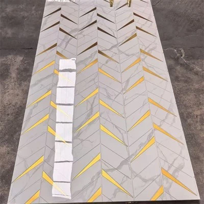 Panneau en PVC effet marbre, aspect pierre, feuille de marbre PVC légère, feuilles de marbre UV artificielles flexibles