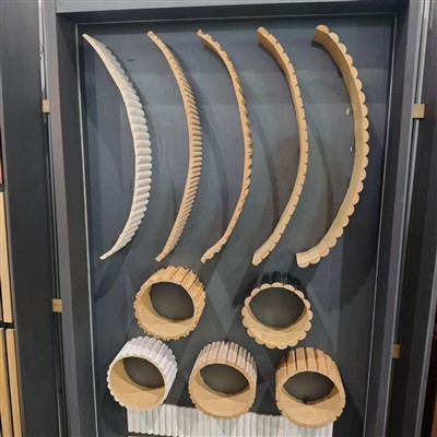 Panneaux de bois MDF flexibles - Solution de mur incurvé sans soudure