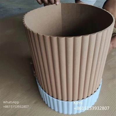 Panneaux muraux flexibles MDF avec film PVC de couleur blanche
